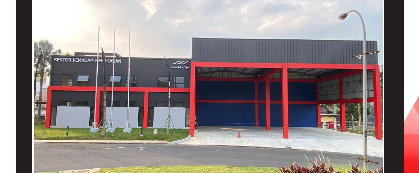 Gedung pemadam kebakaran Sentul City